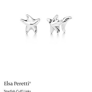 Tiffany & Co. Elsa Peretti Starfish Cuff Links